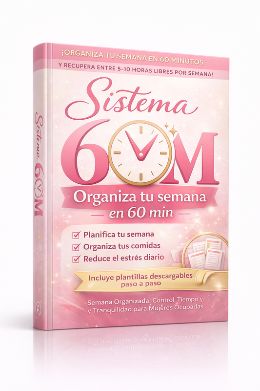Sistema "60 M" - Organiza tu semana en 60 minutos